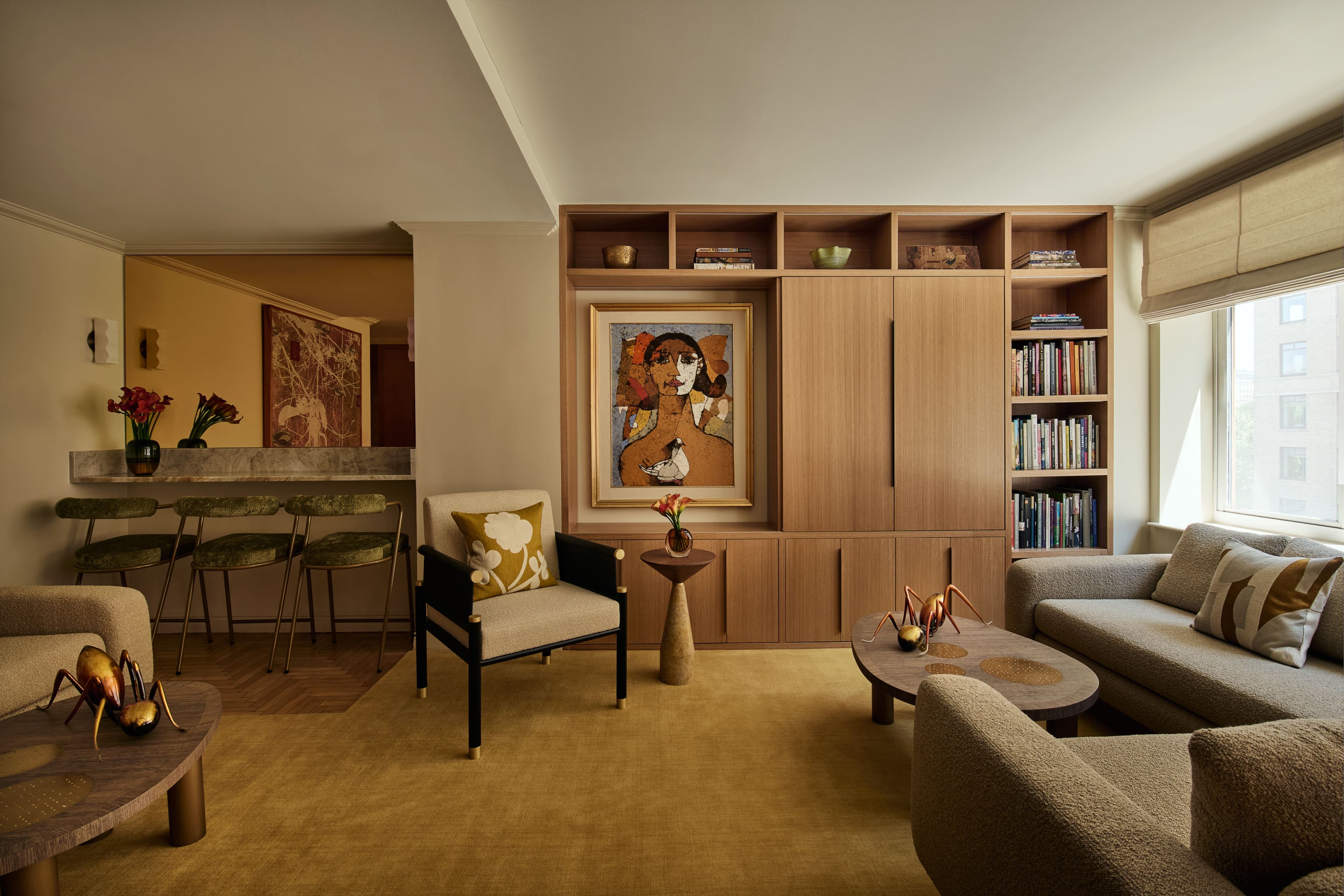 A layered living space — interior by Devello, photographed by Michael Mundy