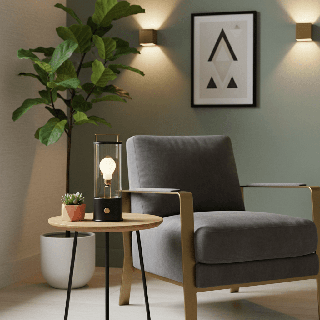 The Muse Portable Lamp (Black)